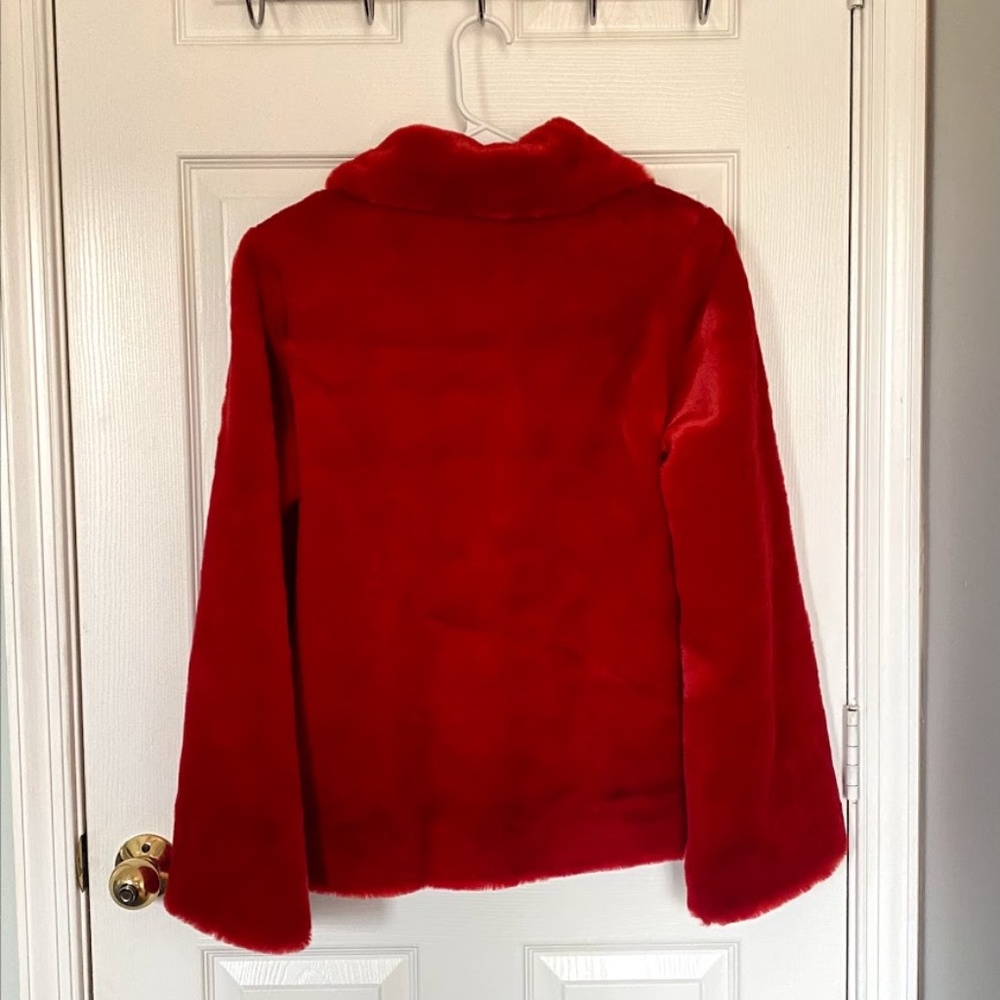 Red Fur Jacket - Picture 5 of 10